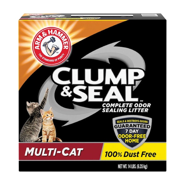 Arm & Hammer Arm & Hammer Clump & Seal Cat Litter 14 lb 02143 - main